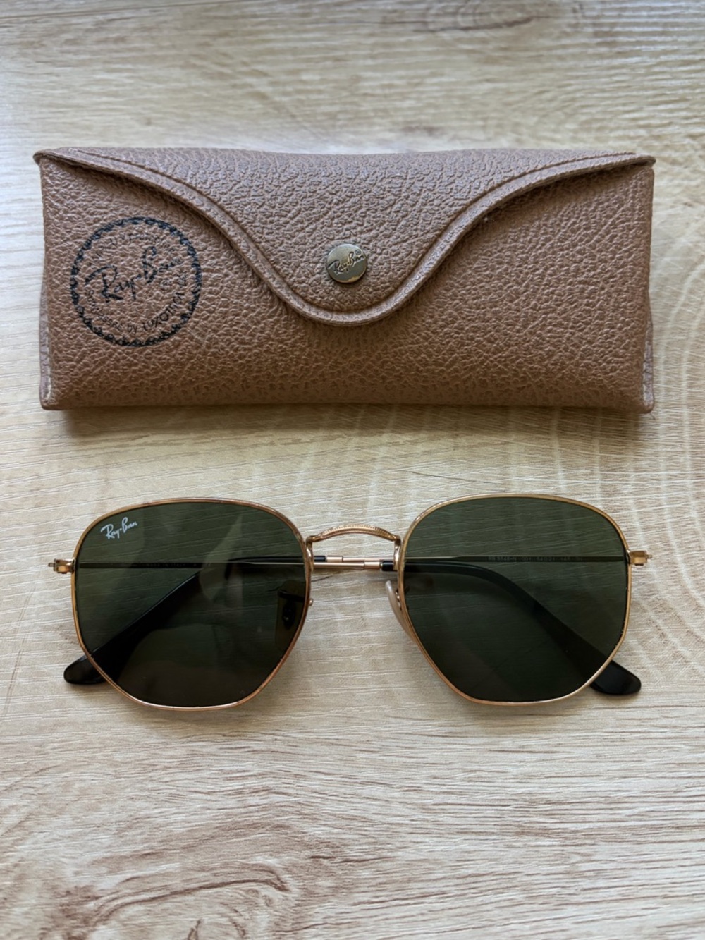 RAY-BAN HEXAGONAL FLAT LENSES